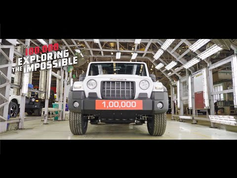 Mahindra Thar \u2014 Celebrating 100K