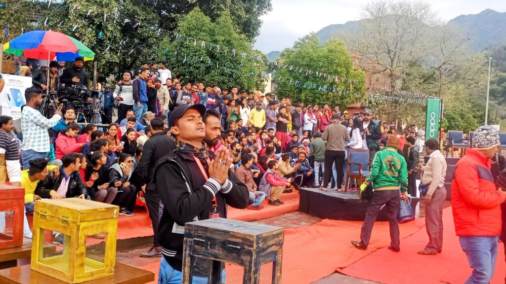 mtv roadies on set at rishikesh