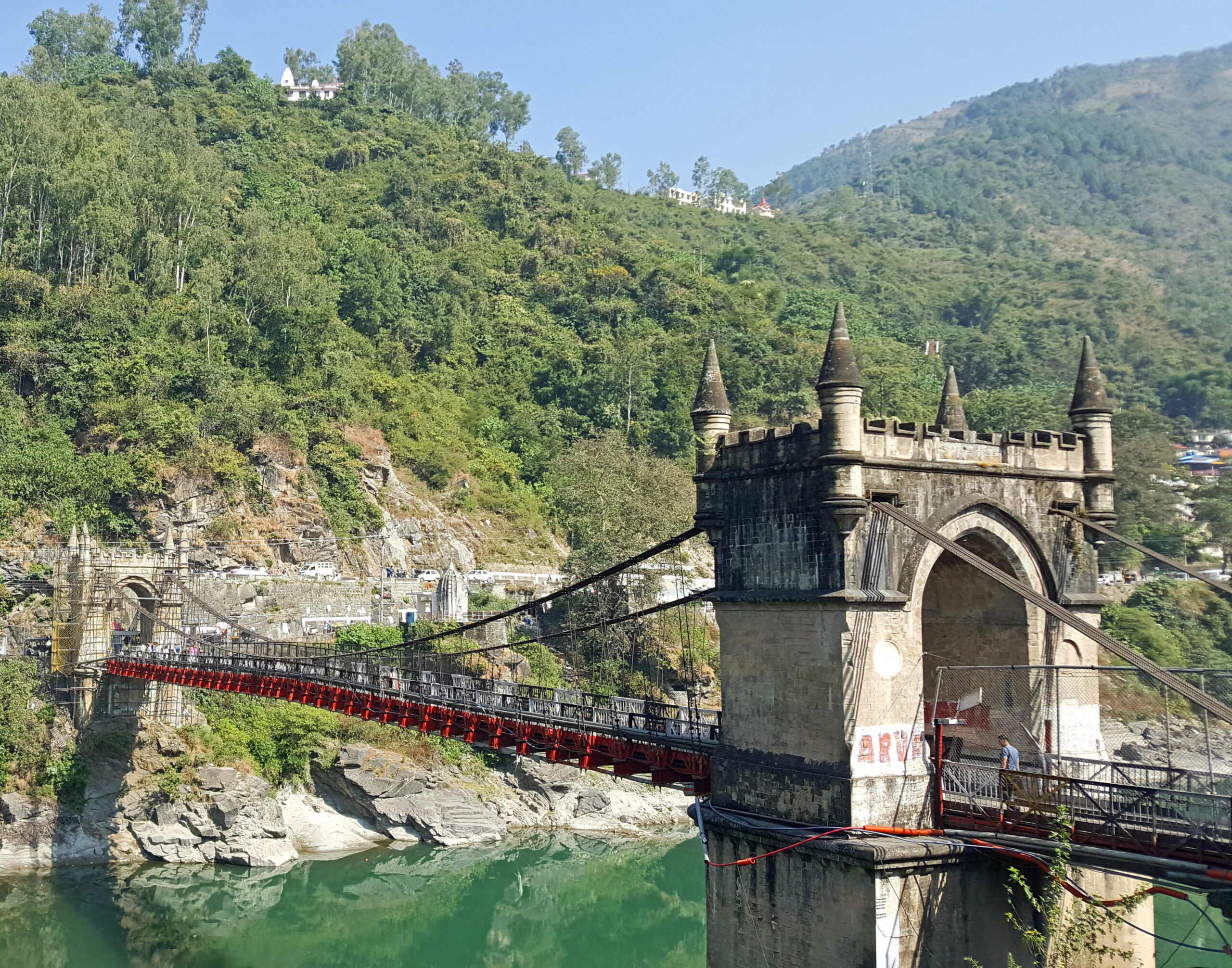 suspension bridge in mandi ccl