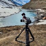 camera and tripod chandra valley