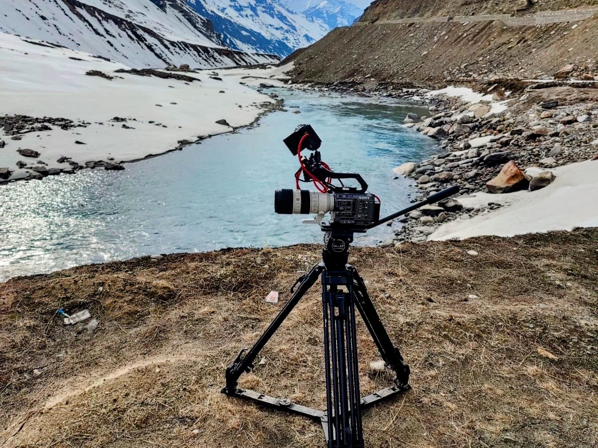 camera and tripod chandra valley
