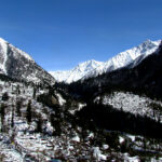 chitkul in snow sangla valley kinnaur corridor