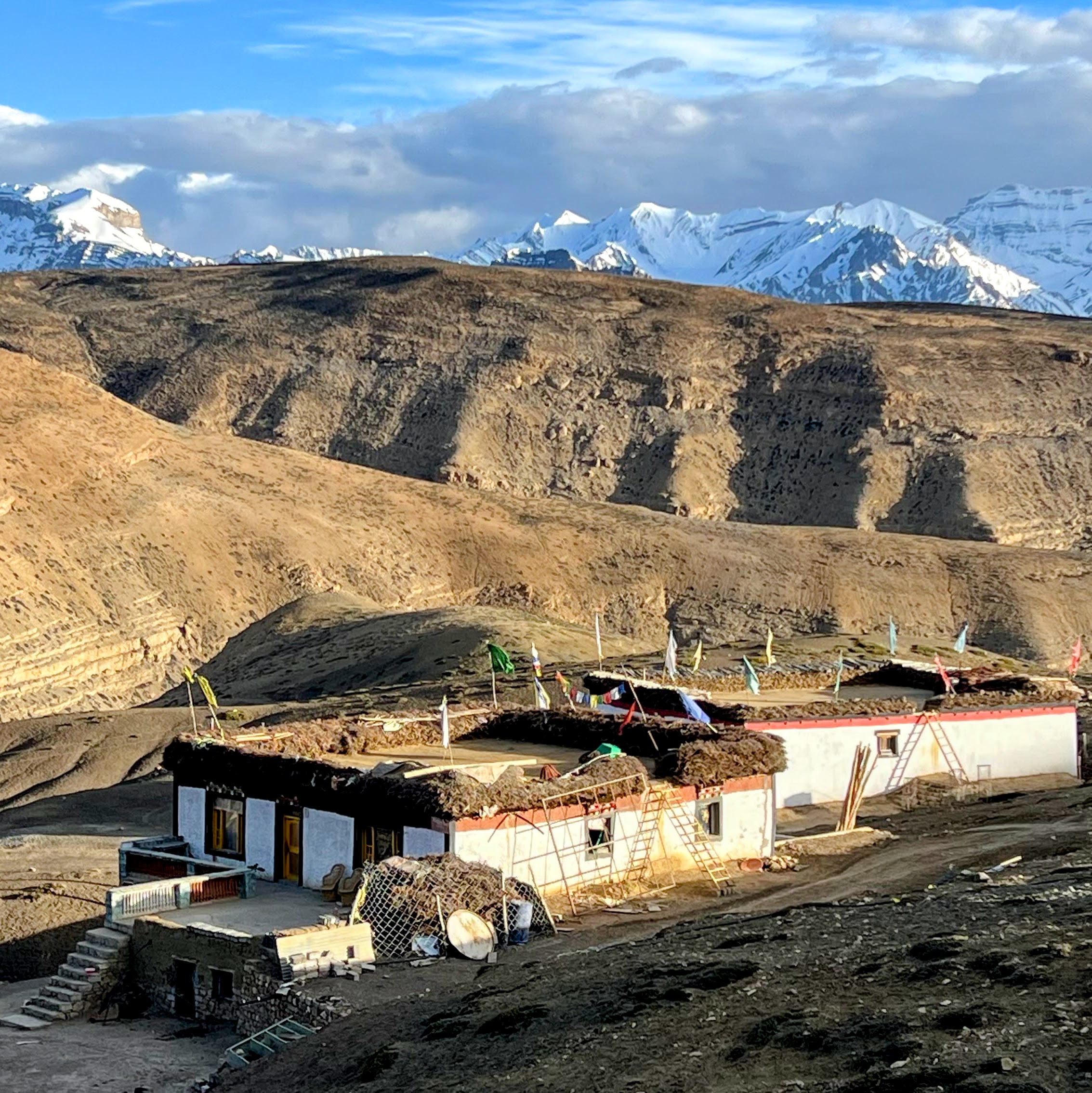 hikkim village houses spiti
