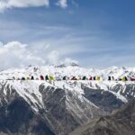 prayer flags at malling near nako