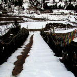 rakcham bridge over the baspa river sangla valley kinnaur corridor