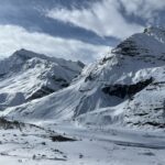 sissu waterfall frozen in snow lahaul inrahi films